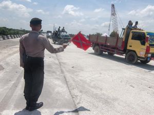 Penampakan Simulasi Mudik di Tol Solo-Yogyakarta yang Dibuka Fungsional