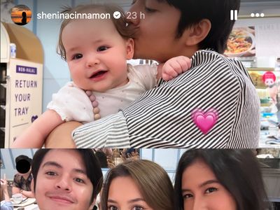 8 Foto Angga Yunanda & Shenina Momong Bayi Bule Jennifer Coppen, Bikin Gemas