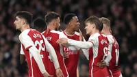 2. Arsenal – 85 poin; beda -1 poin tanpa VAR. Foto: AP/Frank Augstein