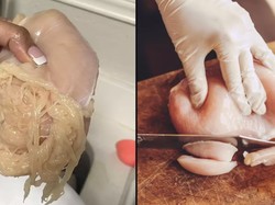 Ayam Spaghetti, Fenomena Unik Daging Dada Ayam Mirip Lembaran Spaghetti