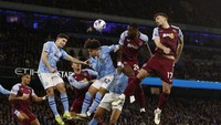 Bermain di Etihad, Manchester, Inggris, Kamis (4/4/2024) dini hari WIB, tuan rumah bisa unggul sejak babak pertama.