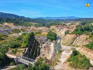 Proyek Bendungan Tiga Dihaji Sumsel Senilai Rp 3,7 T Rampung Akhir 2024