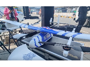 Polri Pantau Arus Mudik Pakai Drone, Jangkauan hingga 20 Km Polri Pantau Arus Mudik Pakai Drone, Jangkauan hingga 20 Km