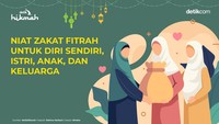 Niat Zakat Fitrah untuk Diri Sendiri, Istri, Anak, dan Keluarga