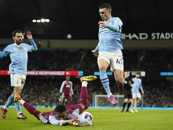 Manchester City Hajar Aston Villa 4-1, Foden Cetak Hattrick