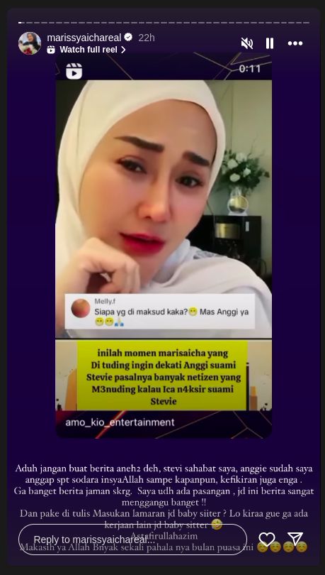 Unggahan Marissya Icha