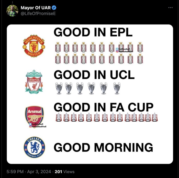 Meme Jelang Chelsea vs MU