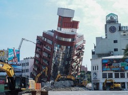 Gempa Taiwan Picu Lebih dari 1.000 Korban Luka, 48 Orang Hilang
