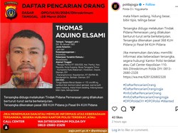 Dicari! Thomas Elsami Buron Polda Jogja Kasus Pemerasan