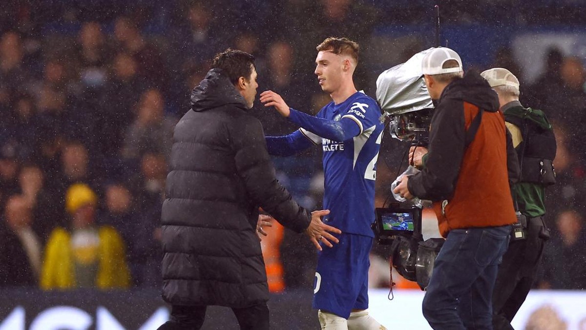 Mauricio Pochettino puji Cole Palmer (Action Images via Reuters/Matthew Childs)