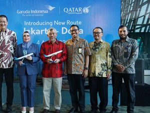 Garuda Indonesia Resmikan Penerbangan Jakarta-Doha di Tanggal Cantik Garuda Indonesia Resmikan Penerbangan Jakarta-Doha di Tanggal Cantik