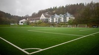Selain itu hotel ini juga memiliki lapangan sepak bola.  