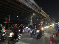 Polisi Prediksi Puncak Mudik di Kalimalang Terjadi Besok Malam