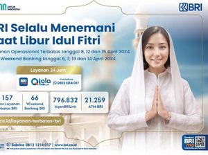 Mudik Lebaran, Transaksi Tetap Mudah dan Nyaman Bersama BRI