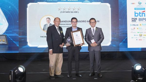 Layanan Digital Peruri Raih Penghargaan Digitech Award