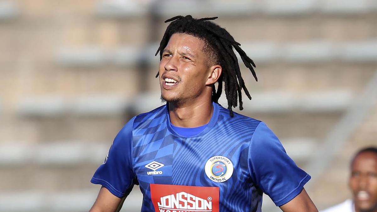 Luke Fleurs saat memperkuat SuperSport United. (Foto: AP/Muzi Ntombela/BackpagePix)