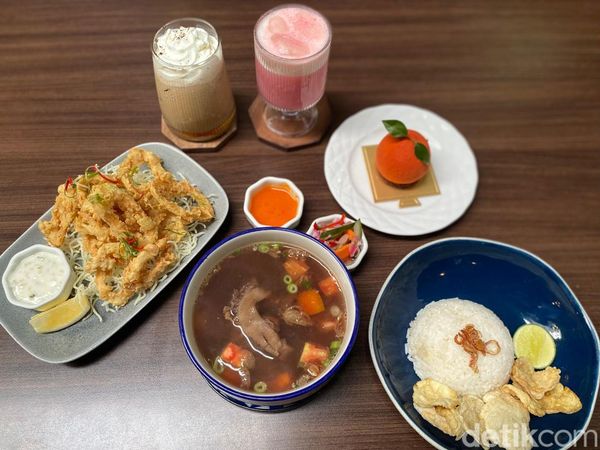 Ada Calamari Rayyanza dan Sop Iga Mama Amy di Sini
