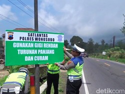Waspada! Ada Jalan Menurun Sepanjang 10 Km di Jalur Kertek Wonosobo