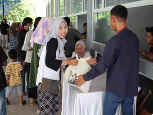 Safari Ramadan Pertamina di Kabupaten OKI, Gelar Sembako Murah-Santunan