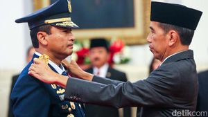 Potret Jokowi Lantik Marsdya Tonny Harjono Jadi KSAU