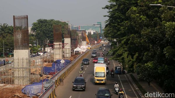 Progres Terkini Pembangunan LRT Jakarta Fase 1B