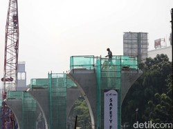 Progres Proyek LRT Manggarai Tembus 10%, Kelar 2026