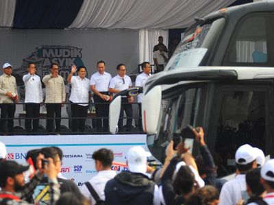 Ribuan Orang Ikut Mudik Gratis BUMN