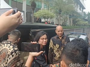 Sri Mulyani, Airlangga, hingga Risma Tiba di MK Jelang Sidang Sengketa Pilpres