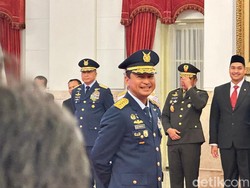 Jokowi Resmi Lantik Marsdya Tonny Harjono Jadi KSAU