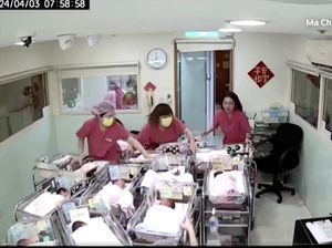 Aksi Heroik Perawat Lindungi Bayi saat Taiwan Diguncang Gempa Aksi Heroik Perawat Lindungi Bayi saat Taiwan Diguncang Gempa