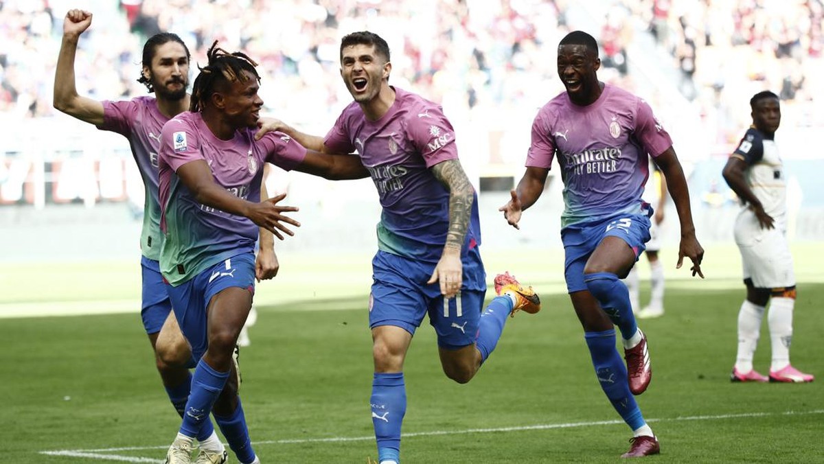 AC Milan menang 3-0 atas Lecce dalam lanjutan Liga Italia (Foto: REUTERS/Alessandro Garofalo)