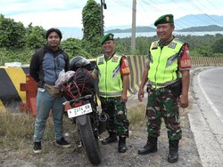 Cerita Ismail Mudik Perjalanan 3 Hari Pakai Motor dari Yogyakarta ke Lampung