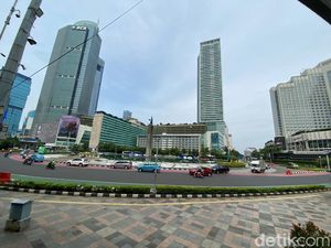 Potret Jakarta Kosong Melompong Ditinggal Mudik Warga