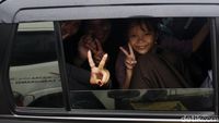Senyum Pemudik Meski Macet Berjam-jam di Tol