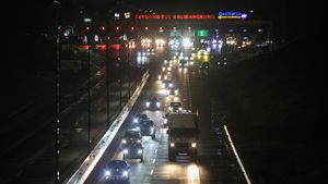 Penerapan Satu Arah di Gerbang Tol Kalikangkung