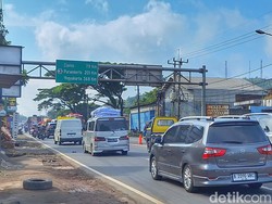 Arus Balik di Jalur Nagreg Ramai