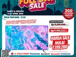 TV LED 50 UHD di Transmart Full Day Sale Diskon Rp 1,7 Juta, Yuk Dibeli!