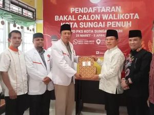 Didukung PDIP, Ahmadi Zubir Daftar ke PKS untuk Pilwako Sungai Penuh Jambi