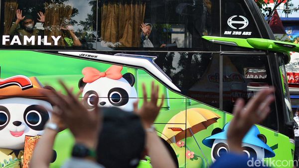 Ribuan Warga Ikuti Mudik Bareng Gratis Pemprov Jatim