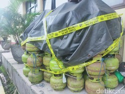 Aksi Curang 2 Pria Cianjur Oplos Gas LPG Bersubsidi