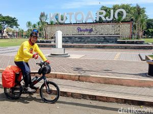 Cerita Eko Kayuh Sepeda dari Jakarta demi Lebaran Bareng Keluarga di Sleman Cerita Eko Kayuh Sepeda dari Jakarta demi Lebaran Bareng Keluarga di Sleman