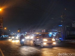 H-3 Lebaran, Volume Kendaraan di Nagreg Meningkat