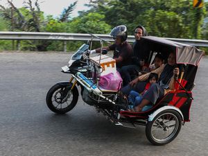 Mudik Asyik dengan Bentor