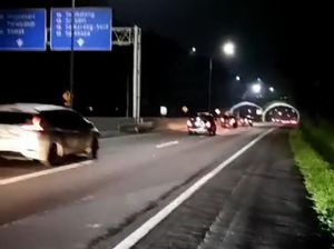 One Way Lokal Kembali Diterapkan di KM 428-442 Tol Semarang Sejak 19.44 WIB