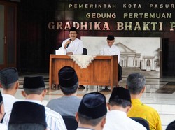 Pemkot Pasuruan Salurkan Zakat Mal Melalui Baznas