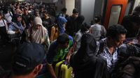 Jumlah Pemudik Kereta Api pada H-3 Lebaran