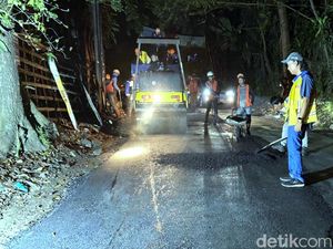 Imbas Longsor di Tol Bocimi, Jalan Alternatif Nagrak Dibuat Mulus Imbas Longsor di Tol Bocimi, Jalan Alternatif Nagrak Dibuat Mulus
