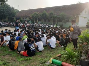 82 Motor Disita dari Arena Balap Liar di Mojokerto 82 Motor Disita dari Arena Balap Liar di Mojokerto