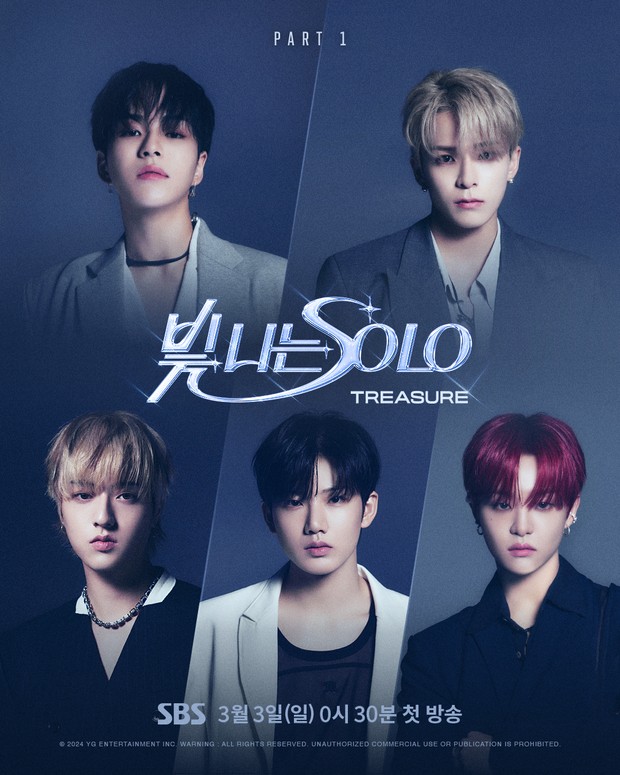 Poster Shining Solo Part 1 / Foto : x.com/ygent_official Poster Shining Solo Part 1 / Foto : x.com/ygent_official