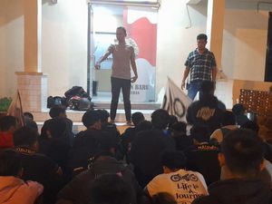 Sahur On The Road Bawa Kayu-Petasan, 36 Remaja di Medan Diamankan